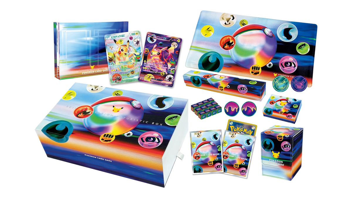Pokémon MEGA 30th CELEBRATION – FUTURISTIC BOX